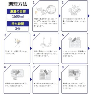 画像4: 「6個」ペヤングやきそば　四種四昧　ご当地シリーズ　475g ×6個×1箱　まるか食品 (4)