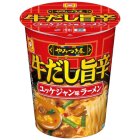 画像: 「12個」マルちゃん　やみつき屋　牛だし旨辛ユッケジャン味ラーメン　92g ×12個×1箱　東洋水産