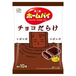 画像: 「24袋」ホームパイチョコだらけ　ミドルパック　110g ×6袋入×4個　1箱　不二家