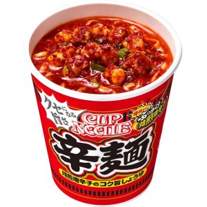 画像2: 「20個」カップヌードル　辛麺　82g ×20個×1箱　日清 (2)