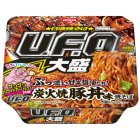 画像: 「12個」日清焼そばU.F.O.　大盛　ぶっ濃い甘辛醤油だれ　炭火焼豚丼味焼そば　151g ×12個×1箱　日清