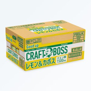 画像5: 「24本」クラフトボス　レモン ＆ カボス　500ml ×24本×1箱　サントリー　フルーツ (5)