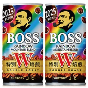 画像1: 「60本」ボス　レインボーマウンテンブレンド 185g×30本×2箱　サントリー　BOSS　珈琲 (1)