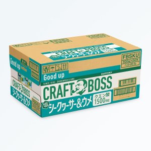 画像6: 「24本」クラフトボス　シークヮーサー ＆ ウメ　500ml ×24本×1箱　サントリー　シークワーサー (6)