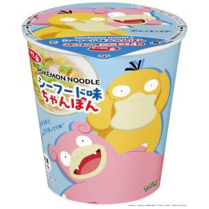 画像1: 「12個」サッポロ一番　ポケモンヌードル　シーフード味ちゃんぽん　62g ×12個×1箱　サンヨー食品　タテ型 (1)