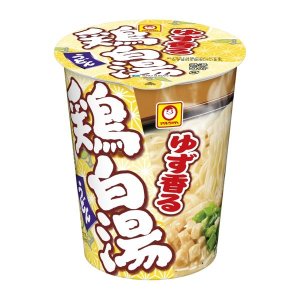 画像1: 「12個」マルちゃん 　ゆず香る鶏白湯うどん　89g ×12個×1箱　東洋水産 (1)