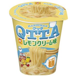 画像1: 「12個」マルちゃん　QTTA　レモンクリーム味　77g ×12個×1箱　東洋水産 (1)