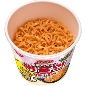 画像3: 「12個」日清焼そばU.F.O. ポックンミョン 韓国風甘辛カルボクリーミー　79g　12個　1箱　日清　韓国 (3)