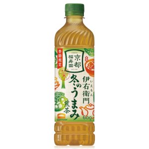 画像2: 「24本」緑茶　伊右衛門　冬のうまみ煎茶　600ml ×24本×1箱　サントリー　お茶 (2)