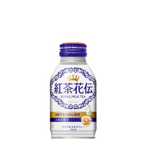 画像1: 紅茶花伝ロイヤルミルクティーボトル缶270ml×24×1箱 (1)