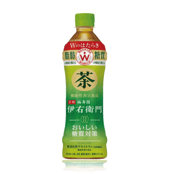 24本」サントリー 伊右衛門 おいしい糖質対策 Wのはたらき 500ml×24本×1箱